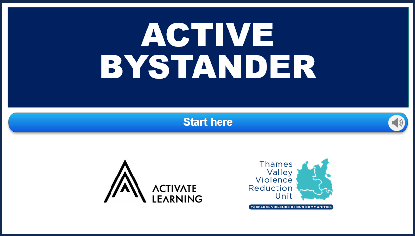 Active Bystander online training